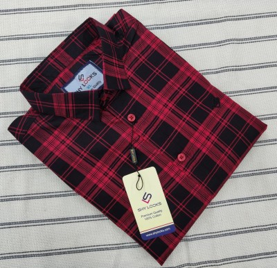 Cotton full Sleeve Check Shirt for Men's